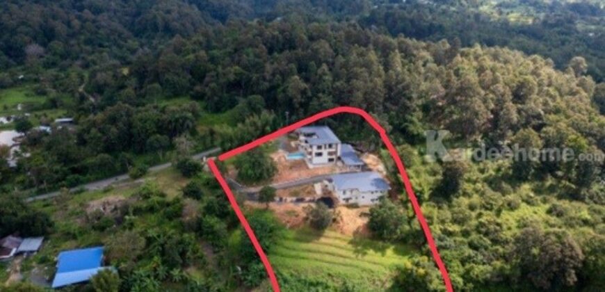 ขายที่ดิน พร้อมอาคาร วิวทะเลหมอก ทำเลศักยภาพ ดอยสะเก็ด – เชียงใหม่ บนเนื้อที่ 5 ไร่กว่า โทร 087-8783536