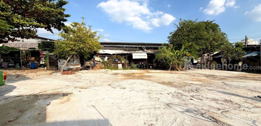 ขายที่ดินปู่เจ้าสมิงพราย ผังสีม่วง 2-2-57.8 ไร่ ติดถนนใหญ่ ถูกกว่าราคาประเมิน