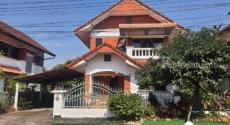 บ้านสวยทำเลดีใกล้ตลาดสามแยก และเมต้า คอมมูนิตี้ มอลล์ สันทราย เชียงใหม่