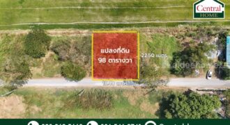 ที่ดินเปล่า 98 ตารางวา ซอยสังฆสันติสุข 38 หนองจอก กรุงเทพฯ ราคาถูก