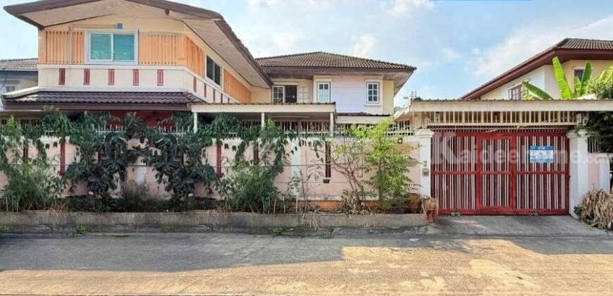 ขาย!! บ้านเดี่ยว พัชรวิลล์2 ถนนพุทธมณฑลสาย4 ( ขนาด 84 ตร.ว. ) ซ.กระทุ่มล้ม 27 สามพราน นครปฐม : Phatchara Ville 2