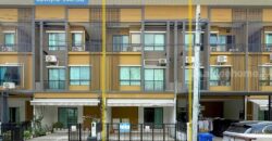 ขาย!! ทาวน์โฮม 3 ชั้น หมู่บ้านสัมมากร อเวนิว ชัยพฤกษ์-วงแหวน (ขนาด 18.5 ตร.ว.) ลำโพ บางบัวทอง นนทบุรี (Sammakorn Avenue Chaiyaphruek-Wongwaen)