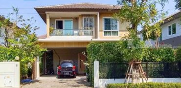 ขาย!! บ้านเดี่ยว มัณฑนา เลค วัชรพล เฟส2 (ขนาด 57 ตร.ว.) แบบบ้าน Rosewood สายไหม วัชรพล กรุงเทพฯ : Mantana Lake Watcharapol