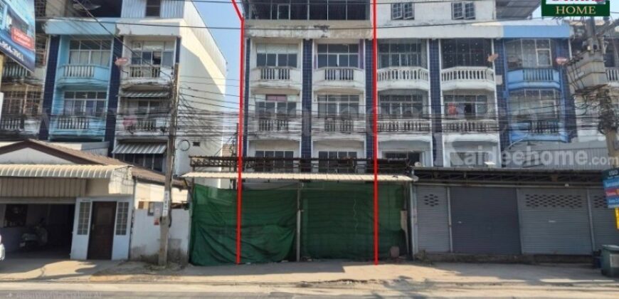 ให้เช่า อาคารพาณิชย์ 4 ชั้น 2 คูหา ถนนอัจฉริยะพัฒนา 2 ปลายบาง – นนทบุรี