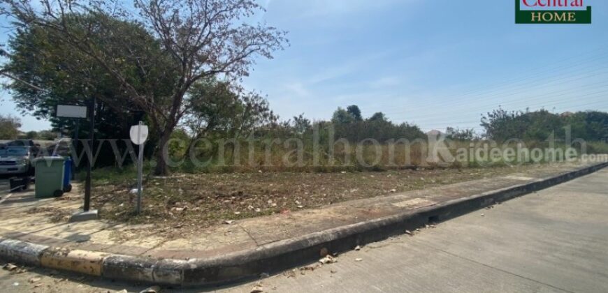 ที่ดินเปล่า ถมแล้ว 308.9 ตร.วา หมู่บ้าน การ์เด้นลากูน่า – ฉะเชิงเทรา แปลงมุม