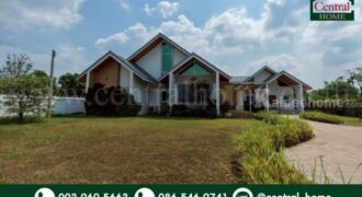 บ้านเดี่ยว 2 หลัง พร้อมที่ดิน 1 ไร่ 55.4 ตารางวา เกาะโพธิ์ นครนายก