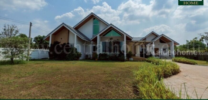 บ้านเดี่ยว 2 หลัง พร้อมที่ดิน 1 ไร่ 55.4 ตารางวา เกาะโพธิ์ นครนายก