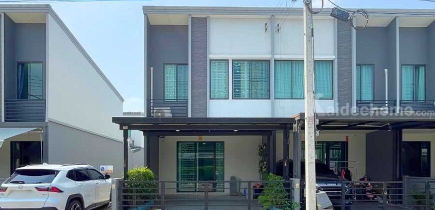 ทาวน์โฮม 2 ชั้น พลีโน่ ราชพฤกษ์ – แจ้งวัฒนะ (หลังมุม ขนาด 18 ตร.ว.) ต.บางคูวัด อ.เมืองปทุมธานี จ.ปทุมธานี : Pleno Ratchapruek – Chaengwattana