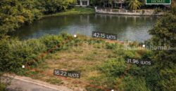 ที่ดินเปล่า ถมแล้ว 105.2 ตร.วา หมู่บ้าน การ์เด้นลากูน่า – ฉะเชิงเทรา ติดทะเลสาบ