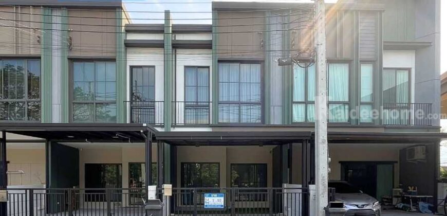 ขาย!! ทาวน์โฮม 2 ชั้น เวิร์ฟ สายไหม – พหลโยธิน (ขนาด 17 ตร.ว.) ซ.สายไหม 56 สายไหม กทม. : Verve Saimai-Phaholyothin