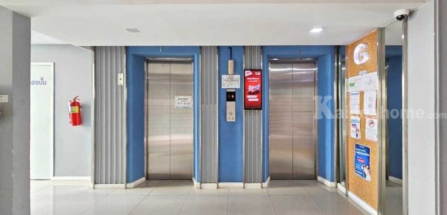 ขาย!! อยู่รวยคอนโด ชั้น 8 อาคาร G ตึกหน้าสุด (ขนาด 22 ตร.ม.) ซ.นวมินทร์ 135 บึงกุ่ม กทม. : Yuruay Condo