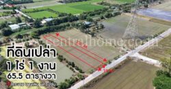 ที่ดินเปล่า 1-1-65.5 ไร่ ไทรงาม บางเลน นครปฐม