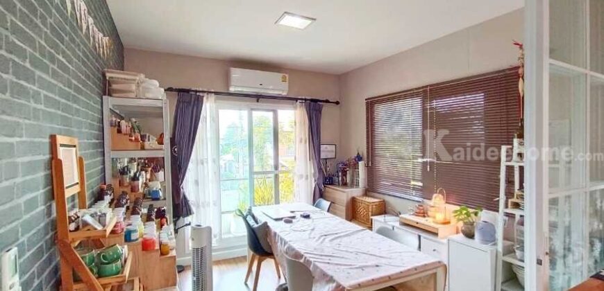 ขาย!! บ้านเดี่ยว มัณฑนา เลค วัชรพล เฟส2 (ขนาด 57 ตร.ว.) แบบบ้าน Rosewood สายไหม วัชรพล กรุงเทพฯ : Mantana Lake Watcharapol