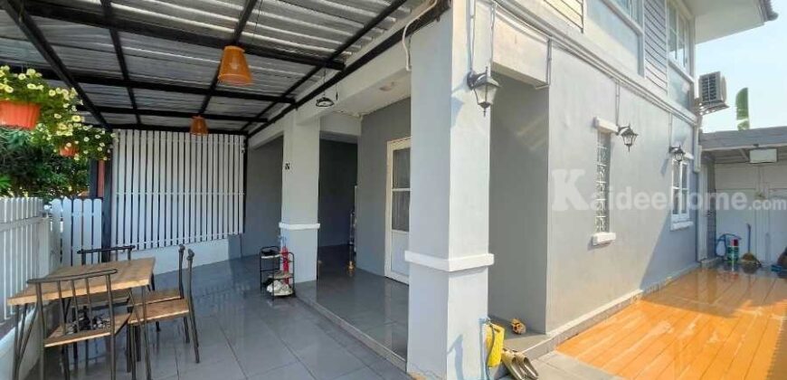 ขาย!! ทาวน์โฮม 2 ชั้น บ้านพฤกษา25 บางใหญ่ ซอยกันตนา (หลังมุม ขนาด 24 ตร.ว.) บางแม่นาง บางใหญ่ นนทบุรี : Baan Pruksa 25 Bangyai