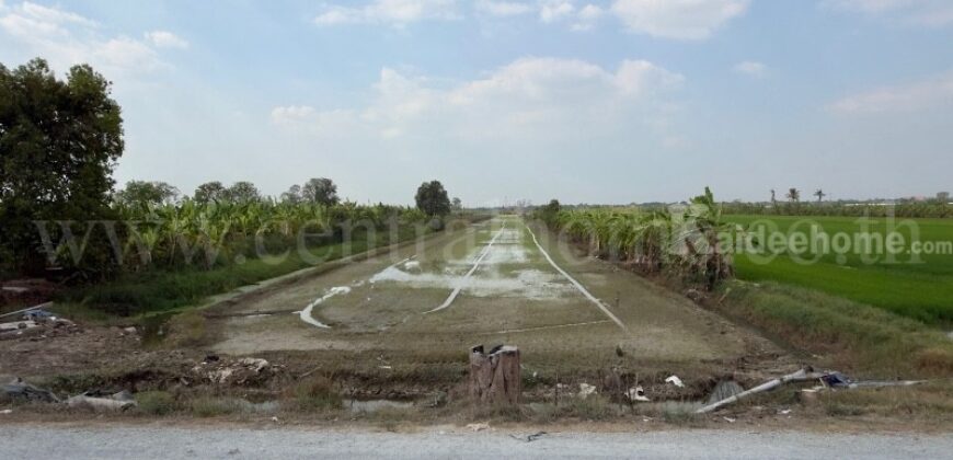 ที่ดินเปล่า 7 ไร่ 55 ตารางวา บางคูรัด บางบัวทอง นนทบุรี