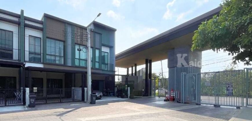 ขาย!! ทาวน์โฮม 2 ชั้น เวิร์ฟ สายไหม – พหลโยธิน (ขนาด 17 ตร.ว.) ซ.สายไหม 56 สายไหม กทม. : Verve Saimai-Phaholyothin