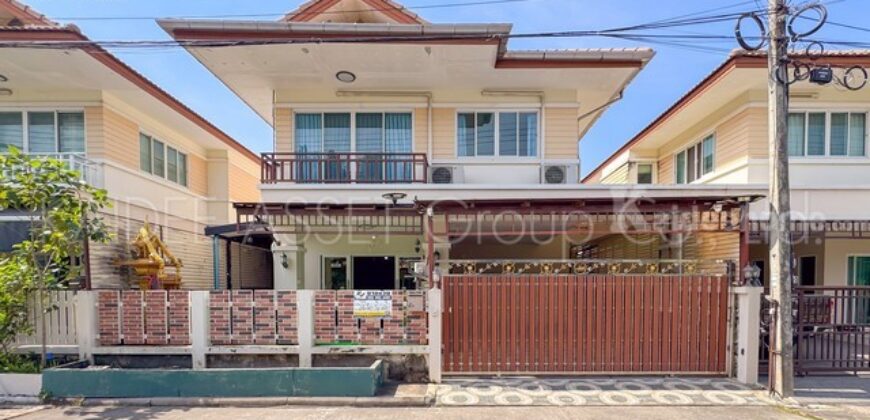 หมู่บ้าน นันท์นรินทร์ | บ้านเดี่ยว ใกล้ ม.รังสิต ขายถูก