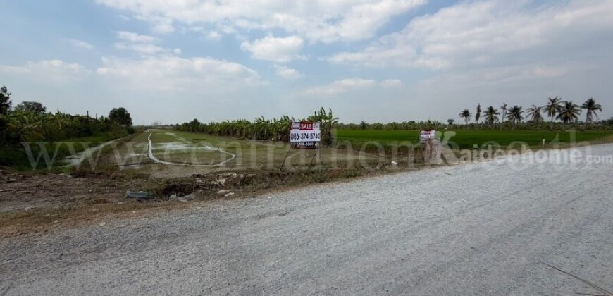 ที่ดินเปล่า 7 ไร่ 55 ตารางวา บางคูรัด บางบัวทอง นนทบุรี