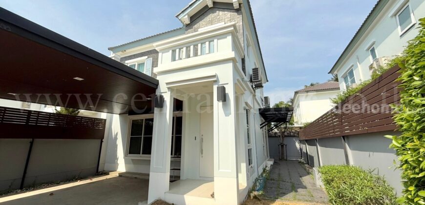 บ้านแฝด อัญญ่า ราชพฤกษ์ – นครอินทร์ ติดถนนเมน ถูกสุดในโครงการ