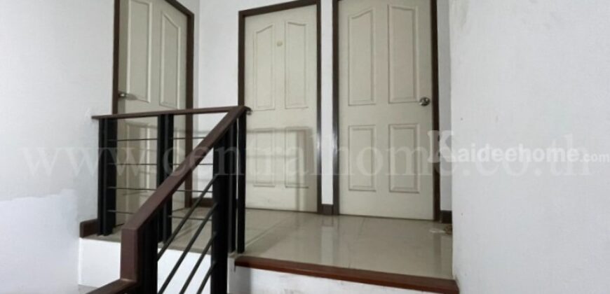 ทาวน์เฮ้าส์ บ้านเปี่ยมสุข รัตนาธิเบศร์ – วัดสวนแก้ว หน้าบ้านไม่ชนใคร