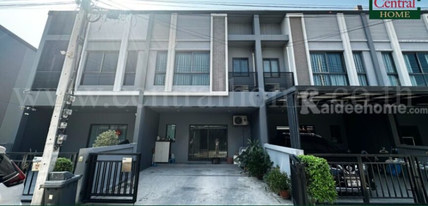 ทาวน์โฮม เวิร์ฟ ติวานนท์ – รังสิต ต้นโครงการ ราคาถูก