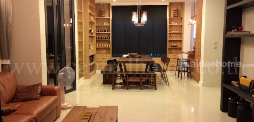 บ้านเดี่ยว 3 ชั้น นาราสิริ ไฮด์อเวย์ นวมินทร์ หลังริม