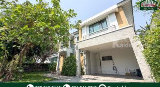 บ้านเดี่ยว เพอร์เฟค มาสเตอร์พีซ เลคไซด์ รังสิต หลังมุม ถูกสุดในโครงการ