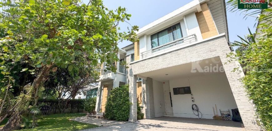 บ้านเดี่ยว เพอร์เฟค มาสเตอร์พีซ เลคไซด์ รังสิต หลังมุม ถูกสุดในโครงการ