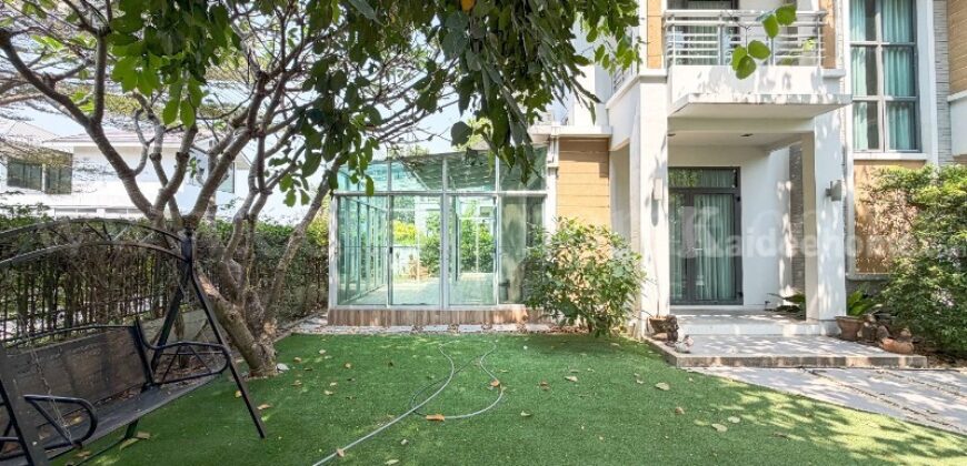 บ้านเดี่ยว เพอร์เฟค มาสเตอร์พีซ เลคไซด์ รังสิต หลังมุม ถูกสุดในโครงการ