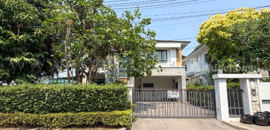 บ้านเดี่ยว เพอร์เฟค มาสเตอร์พีซ เลคไซด์ รังสิต หลังมุม ถูกสุดในโครงการ