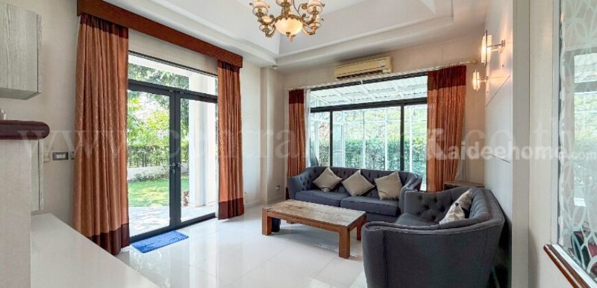 บ้านเดี่ยว เพอร์เฟค มาสเตอร์พีซ เลคไซด์ รังสิต หลังมุม ถูกสุดในโครงการ