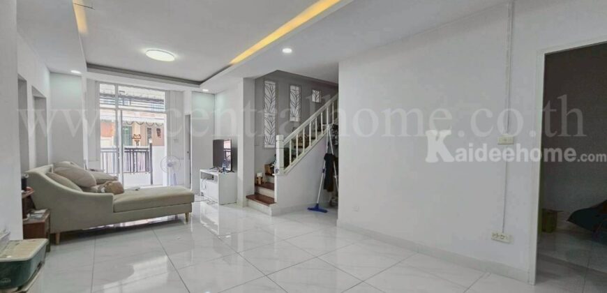 ทาวน์เฮ้าส์ บ้านวรางกูล รังสิต คลอง 3 รีโนเวทใหม่ ราคาถูก