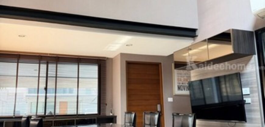 รหัสC7054 ให้เช่าทาวน์โฮม 3.5ชั้น โครงการเนอวาน่า ดีฟายน์ ศรีนครินทร์-พระราม 9 ถนนกรุงเทพกรีฑาตัดใหม่