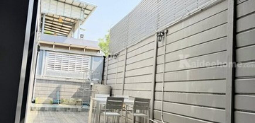 รหัสC7054 ให้เช่าทาวน์โฮม 3.5ชั้น โครงการเนอวาน่า ดีฟายน์ ศรีนครินทร์-พระราม 9 ถนนกรุงเทพกรีฑาตัดใหม่