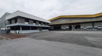 รหัสC7055 ให้เช่าโกดังพร้อมออฟฟิศ ที่ดินเนื้อที่ 6ไร่กว่า พื้นที่สีม่วง ขอใบ รง.4 ได้ ถนนปู่เจ้าสมิงพราย สำโรงใต้ สมุทรปราการ