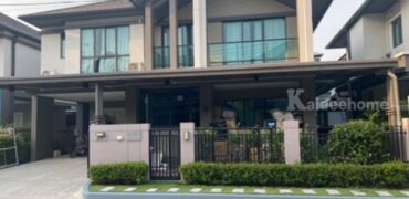 รหัสC7059 ให้เช่าบ้านเดี่ยว 2ชั้น โครงการบางกอก บูเลอวาร์ด พระราม 9 ถนนเลียบวงแหวน ราษฎร์พัฒนา ทับช้าง