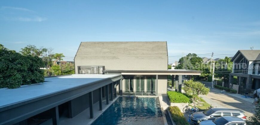 รหัสC7059 ให้เช่าบ้านเดี่ยว 2ชั้น โครงการบางกอก บูเลอวาร์ด พระราม 9 ถนนเลียบวงแหวน ราษฎร์พัฒนา ทับช้าง