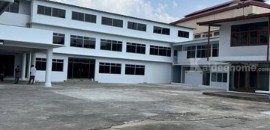 รหัสC7064 ให้เช่าอาคารสำนักงาน 3ชั้น เนื้อที่เกือบ 1ไร่ พร้อมที่พักอาศัย ย่านถนนจันทร์ ใกล้สาทร สีลม เจริญกรุง