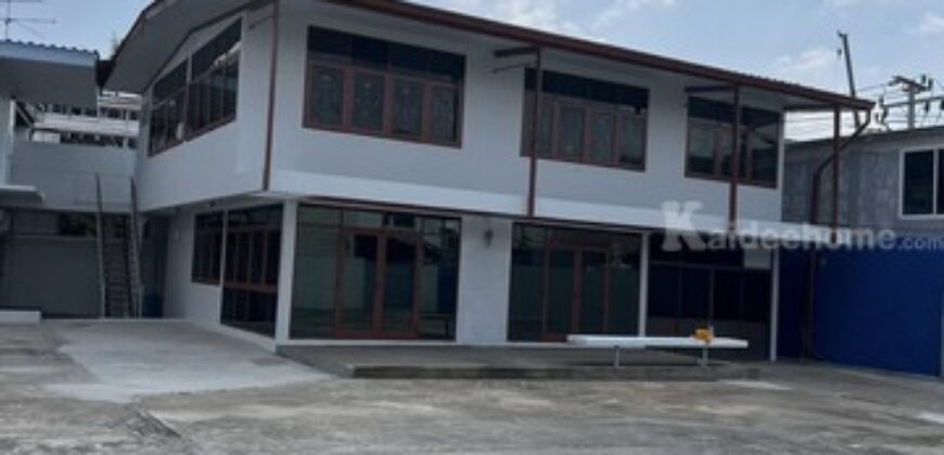 รหัสC7064 ให้เช่าอาคารสำนักงาน 3ชั้น เนื้อที่เกือบ 1ไร่ พร้อมที่พักอาศัย ย่านถนนจันทร์ ใกล้สาทร สีลม เจริญกรุง