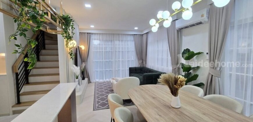 รหัสC7065 ให้เช่า ขายบ้านเดี่ยว 2ชั้น โครงการGrandio Bangna Km.5 แกรนดิโอ บางนา กม.5 บ้านตกแแต่งพร้อมอยู่