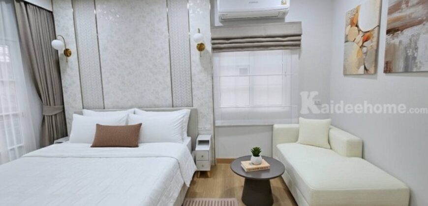 รหัสC7065 ให้เช่า ขายบ้านเดี่ยว 2ชั้น โครงการGrandio Bangna Km.5 แกรนดิโอ บางนา กม.5 บ้านตกแแต่งพร้อมอยู่