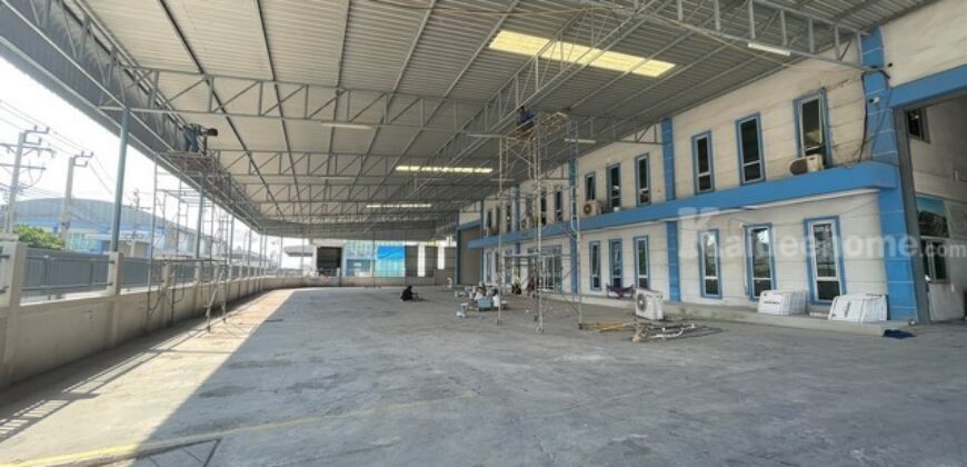 รหัสC7068 ให้เช่าโรงงานพื้นที่ 2,000 ตรม. พื้นที่สีม่วงลาย ขอใบ รง.4 ได้ ย่านลาดหวาย บางเพรียง บางบ่อ สมุทรปราการ