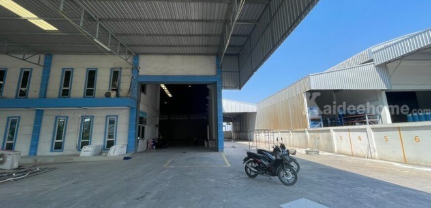 รหัสC7068 ให้เช่าโรงงานพื้นที่ 2,000 ตรม. พื้นที่สีม่วงลาย ขอใบ รง.4 ได้ ย่านลาดหวาย บางเพรียง บางบ่อ สมุทรปราการ