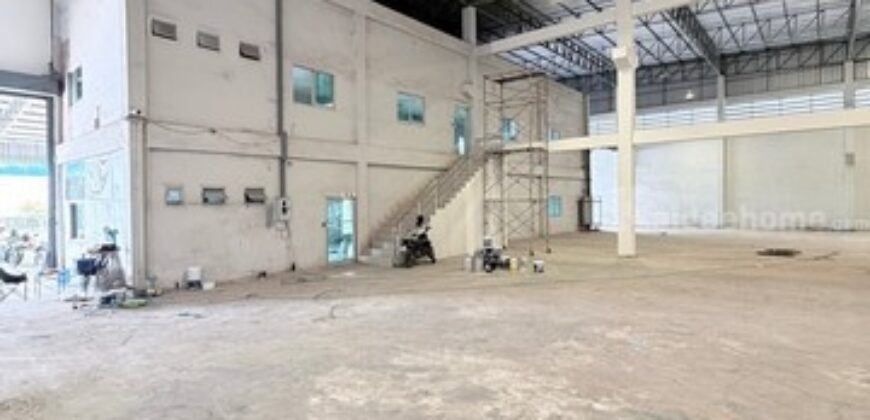 รหัสC7068 ให้เช่าโรงงานพื้นที่ 2,000 ตรม. พื้นที่สีม่วงลาย ขอใบ รง.4 ได้ ย่านลาดหวาย บางเพรียง บางบ่อ สมุทรปราการ