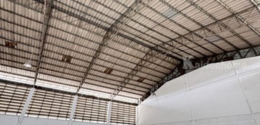 รหัสC7073 ให้เช่าโกดัง ขนาด 400 ตารางเมตร ย่านถนนเทพารักษ์ กม.26 ใกล้ทางออกถนนบางนา-ตราด ใกล้ทางด่วน