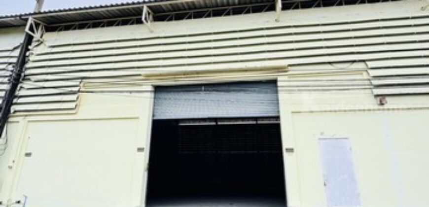 รหัสC7073 ให้เช่าโกดัง ขนาด 400 ตารางเมตร ย่านถนนเทพารักษ์ กม.26 ใกล้ทางออกถนนบางนา-ตราด ใกล้ทางด่วน