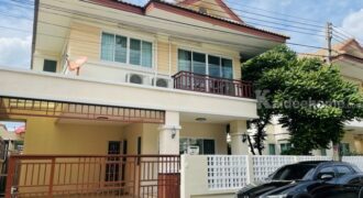 รหัสC7075 ให้เช่าบ้านเดี่ยว 2ชั้น หมู่บ้านนันทร์นรินทร์ ดอนเมือง นาวง-สรงประภา ใกล้ ม.รังสิต