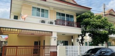 รหัสC7075 ให้เช่าบ้านเดี่ยว 2ชั้น หมู่บ้านนันทร์นรินทร์ ดอนเมือง นาวง-สรงประภา ใกล้ ม.รังสิต