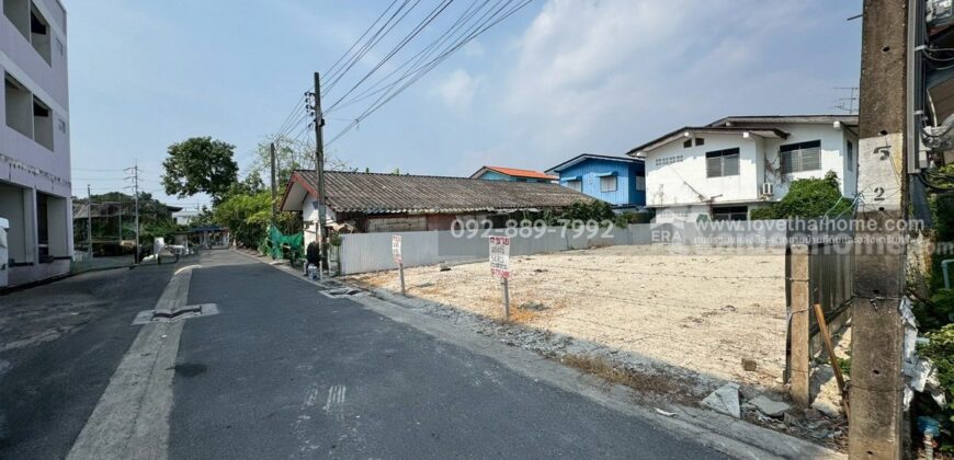 ขายที่ดิน ประชาอุทิศ90 แยก1-7 ซอยชุมชนคลองเก้าห้อง พื้นที่ 54 ตรว. แปลงสวย ขายเพียง 2.09 ล้านบาทเท่านั้น ใกล้ตลาดประชาอุทิศ90