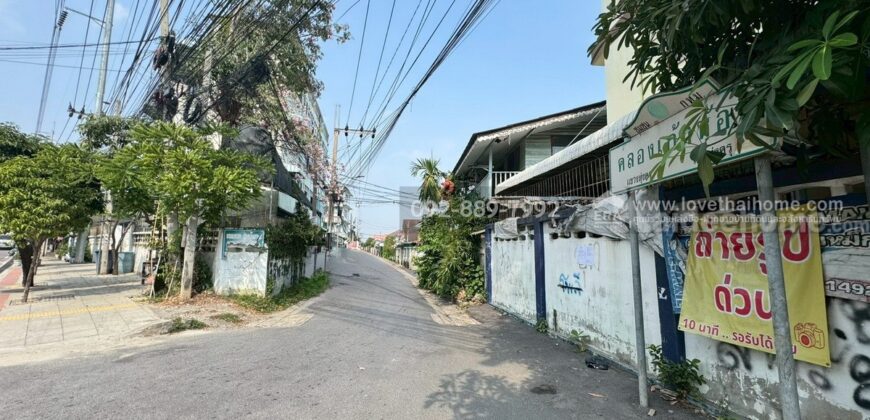 ขายที่ดิน ประชาอุทิศ90 แยก1-7 ซอยชุมชนคลองเก้าห้อง พื้นที่ 54 ตรว. แปลงสวย ขายเพียง 2.09 ล้านบาทเท่านั้น ใกล้ตลาดประชาอุทิศ90